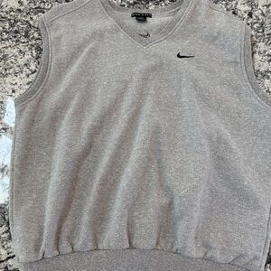 Nike Men's Gray Sweater Vest
